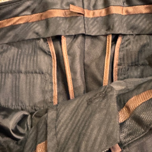 Caravelli Italy Classic Design Black Oxford 2 Piece Suit Jacket & Pants 40L 34W - Picture 8 of 16